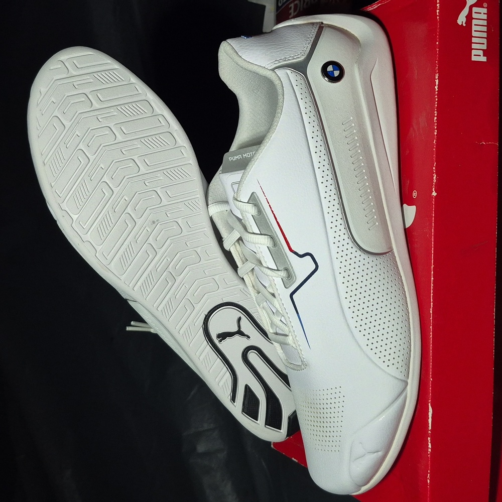 Puma BMW MMS Drift Cat 8 'Puma-White' Size 11.5 Mens 339934-04 - 2022 BRAND NEW